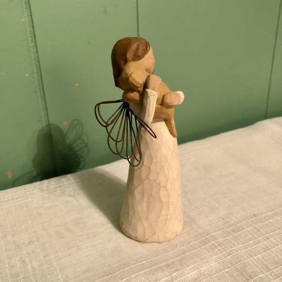Willow Tree Angel Of Friendship With Puppy Susan Lordi Vintage 1999 Demdaco - Picture 2 of 5